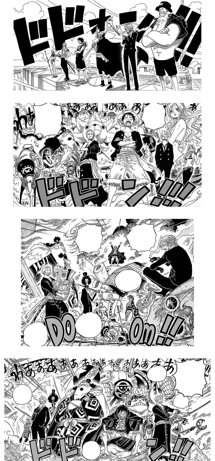 One Piece, Franky, Sanji, Enies Lobby, Wano, Fish-Man Island, Nami, Brook, Anime, Luffy, Ussop, Jinbe, Zoro, Chopper, Robin, Manga, Onigashima HD phone wallpaper