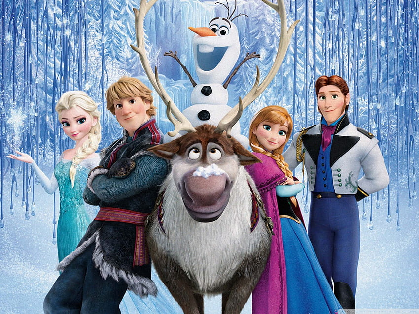 Frozen Disney Movie Ultra Background for, Disney Winter HD wallpaper