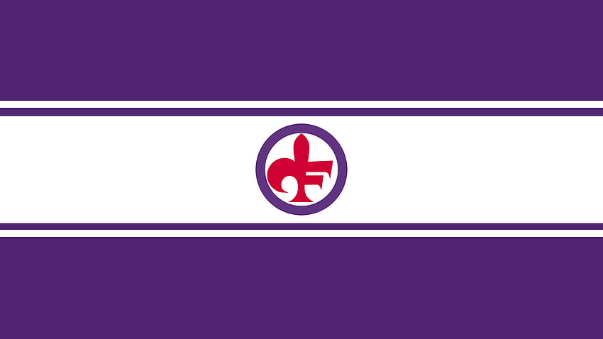 ACF Fiorentina, futbol, ​​viyola, logo, futbol HD duvar kağıdı