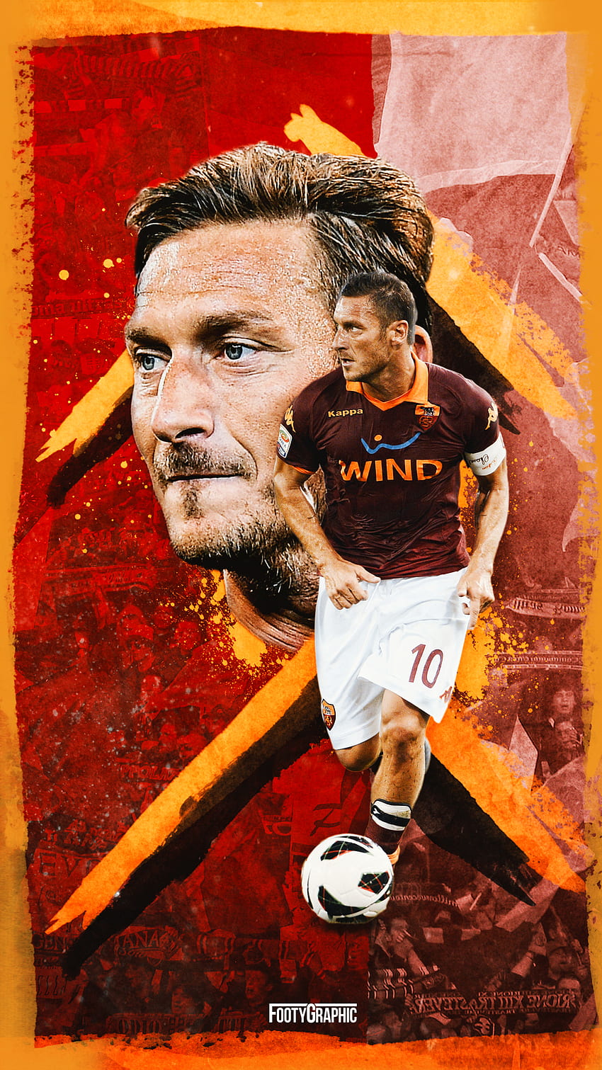 Sports / Francesco Totti () Mobile HD phone wallpaper