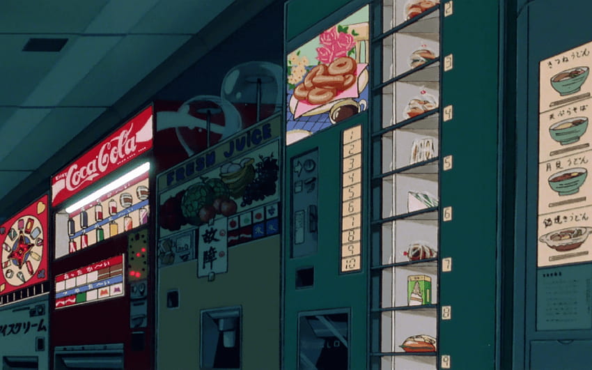 Retro-80er-Ästhetik, Retro-Anime-Ästhetik HD-Hintergrundbild