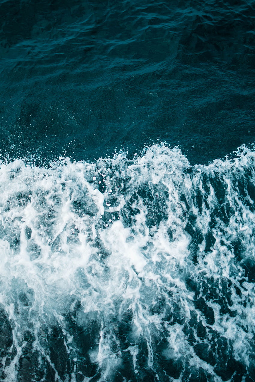 ธรรมชาติ มหาสมุทร สเปรย์ โฟม เซิร์ฟ คลื่น วอลล์เปเปอร์โทรศัพท์ HD