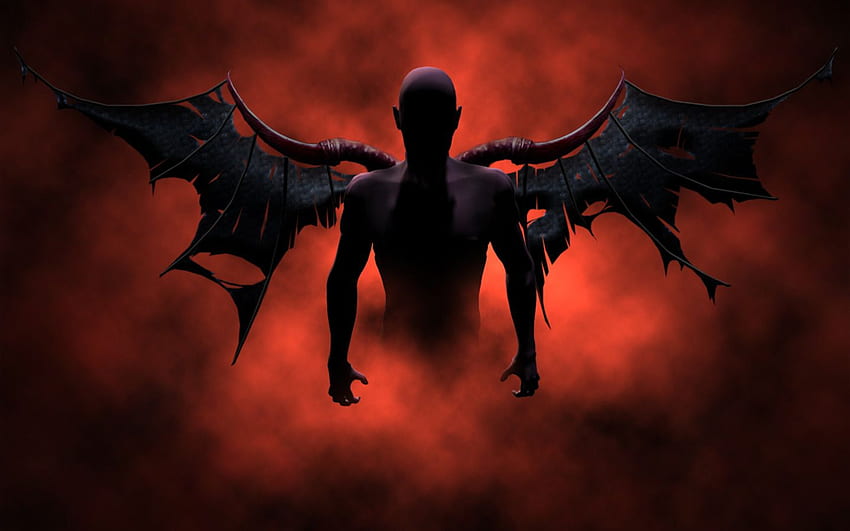 Fallen Demon Angel from Demon, Angel And Devil HD wallpaper | Pxfuel