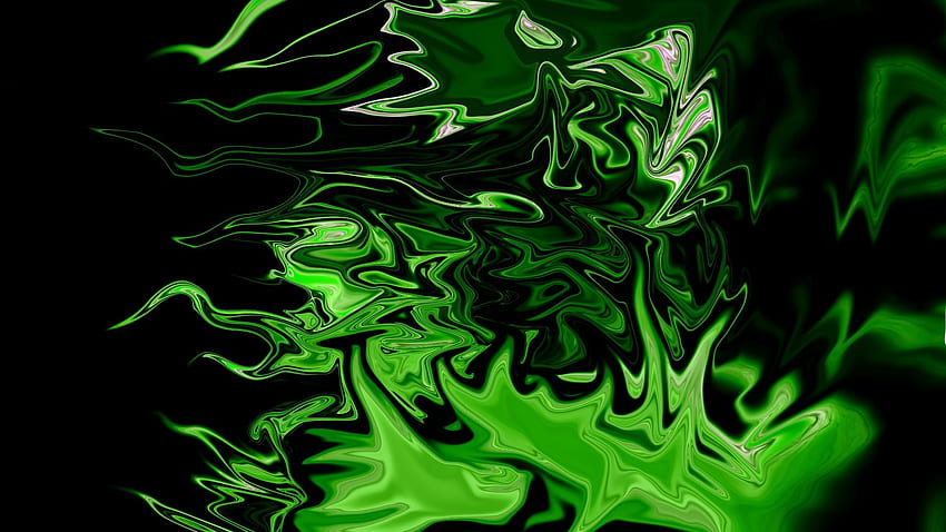 Black and Green, Black and Green Anime HD wallpaper | Pxfuel
