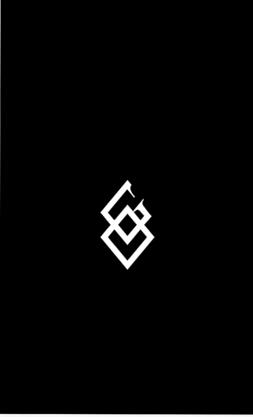 Logotipo de diamante FGO, símbolo, Destino fondo de pantalla del teléfono