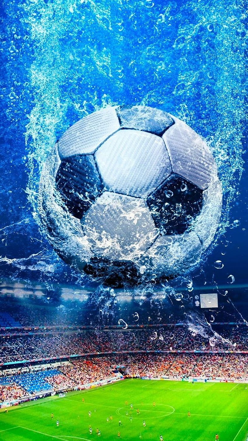 Fantasy Football Stadium Ball Splash iPhone 6 -, Fußballplatz HD-Handy-Hintergrundbild
