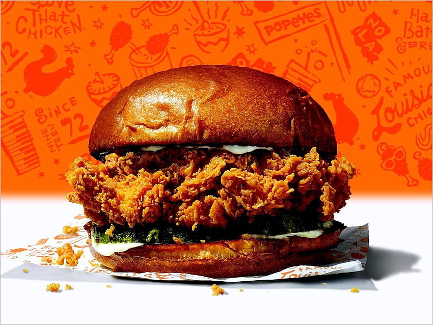 The Great American Hamburger in 2020. Food, Popeyes chicken, Chicken sandwich recipes HD wallpaper