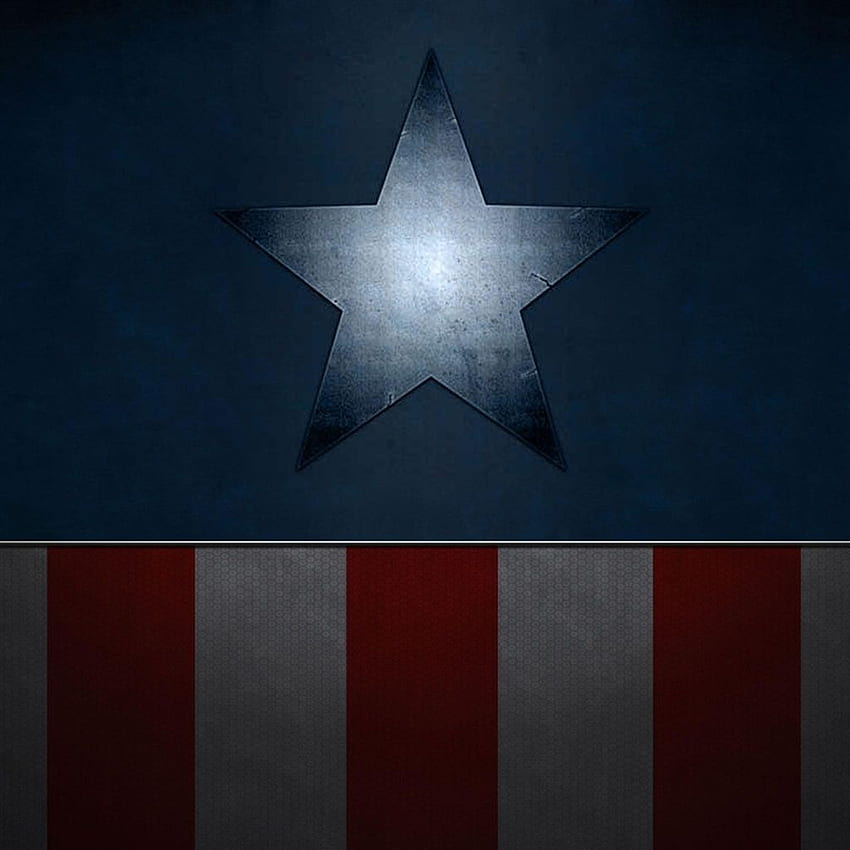 Captain America Abstract Texture HD phone wallpaper