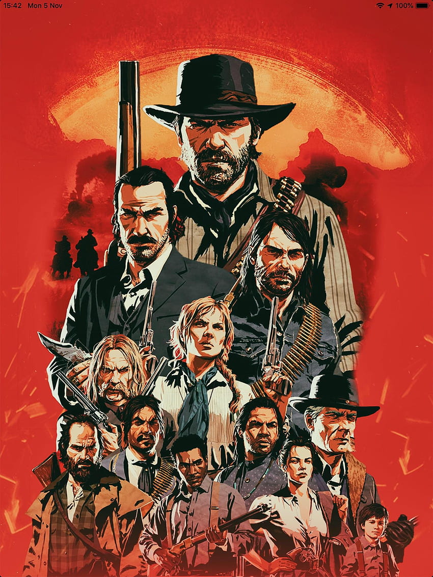 Best Red dead redemption ii iPhone HD Wallpapers  iLikeWallpaper