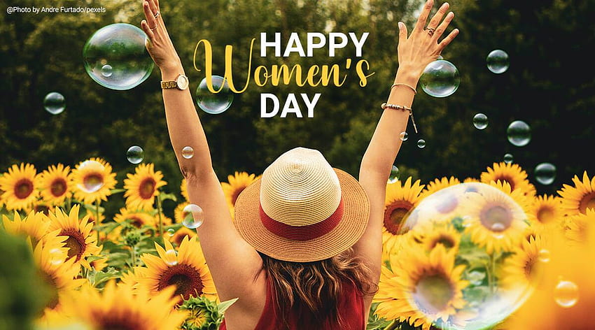 Bonne Journée internationale de la femme 2021: souhaits, statut, citations, messages Whatsapp, s GIF, faites plus de ce qui vous rend heureuse Fond d'écran HD