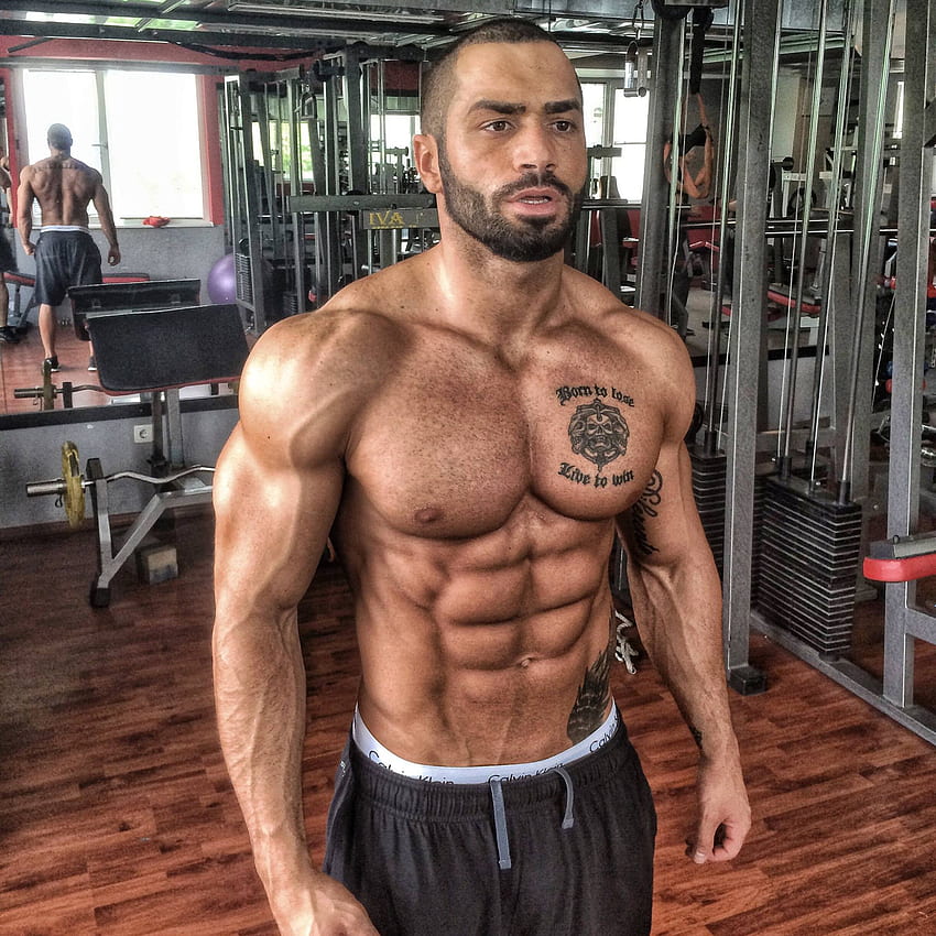 Lazar Angelov - Lazar Angelov 87 - Grandes corpos musculares - Treine, fique em forma, treine duro e fique forte Papel de parede de celular HD