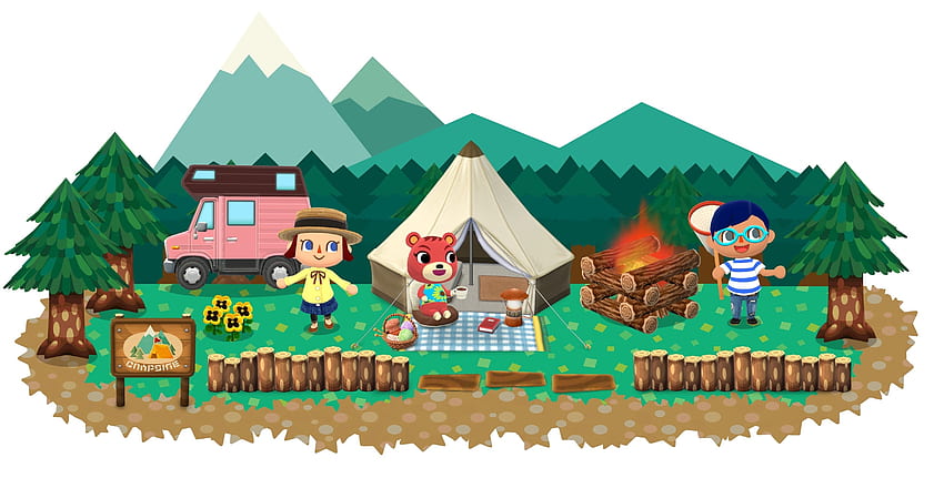 Animal Crossing: Pocket Camp, Mobile game HD wallpaper