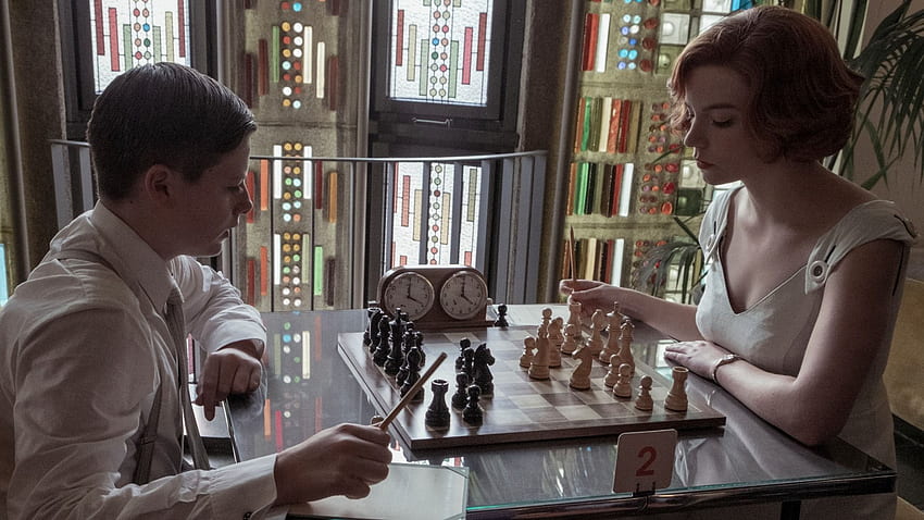The Queen's Gambit: Neue Netflix-Serie über Schachspieler hat begeisterte Kritiken gewonnen HD-Hintergrundbild