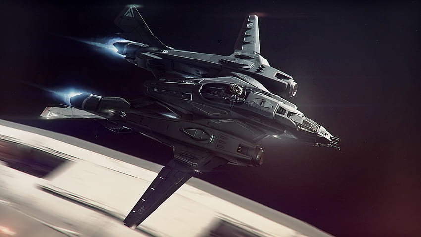 เกม Star Citizen Sci Fi Space Fight., Sci Fi Aircraft วอลล์เปเปอร์ HD