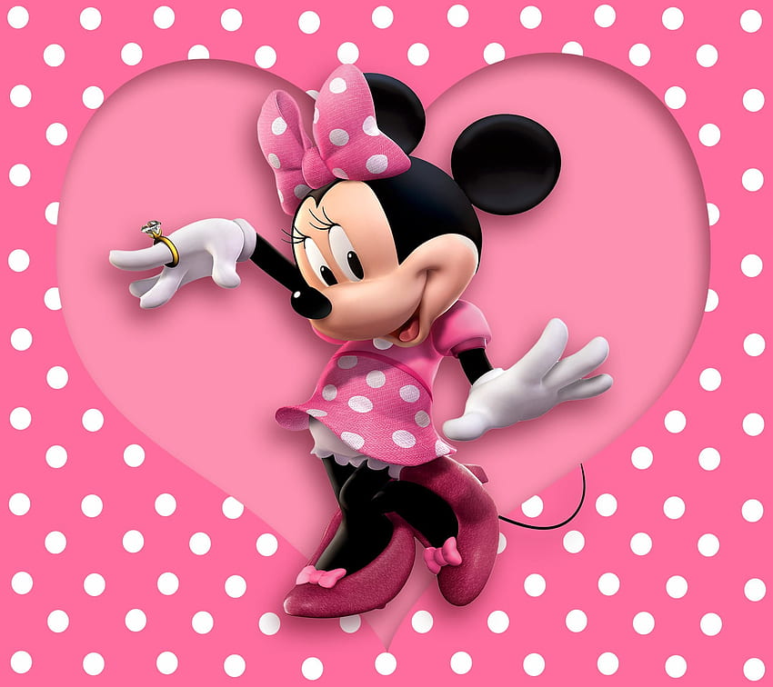 Minnie Mouse . Mickey Mouse , Mickey Mouse Easter and Mickey Mouse New Year, Pink Mickey Mouse HD wallpaper