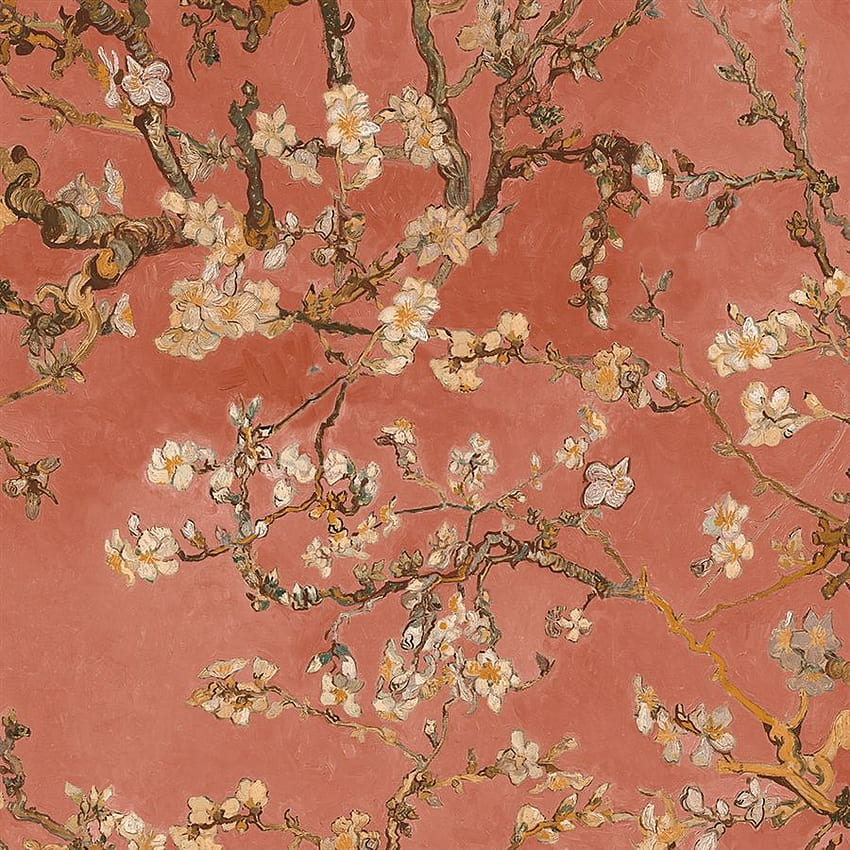 Blossom Mandel An, Van Gogh Mandelblüten HD-Handy-Hintergrundbild