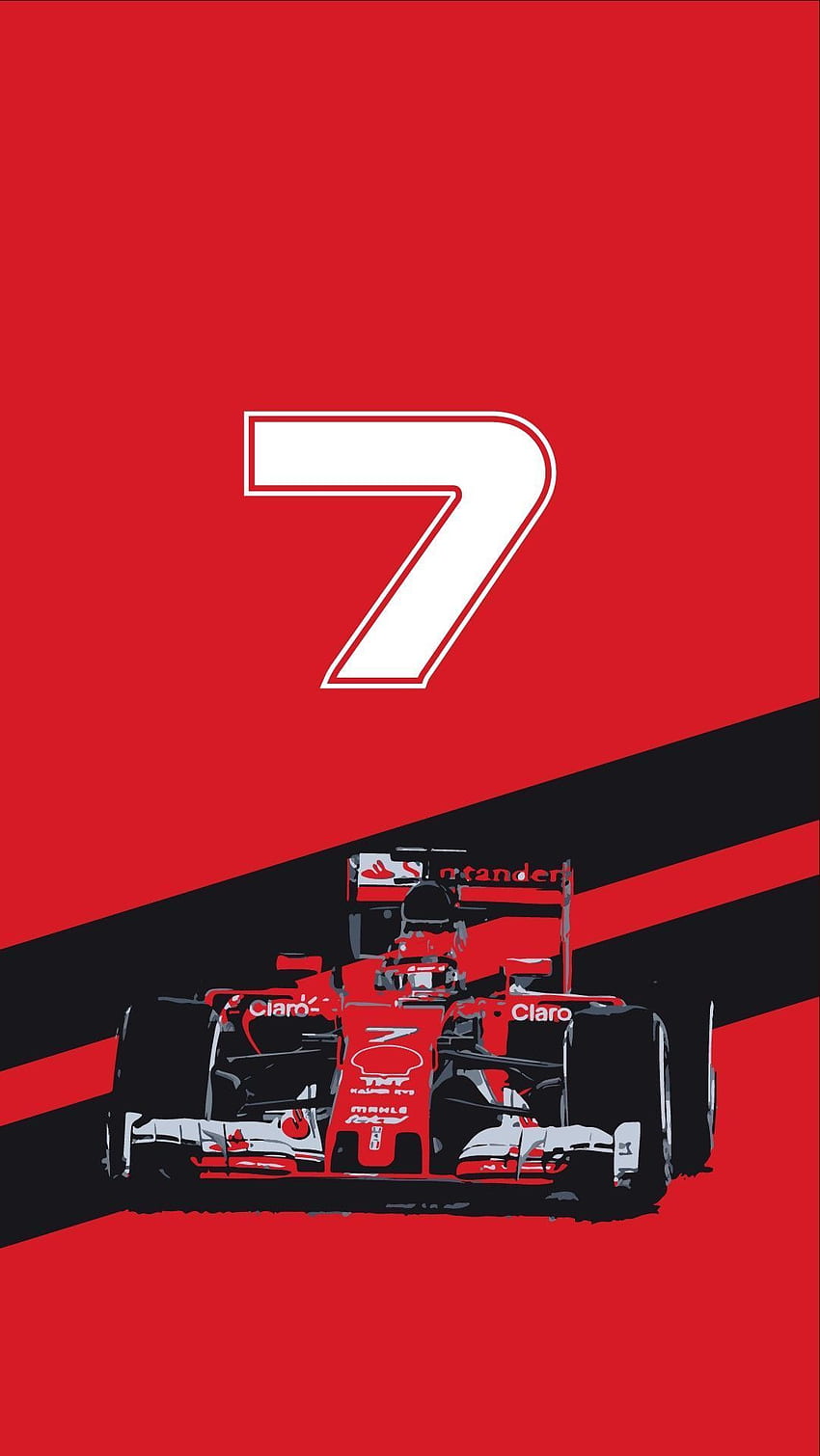 Kimi Raikkonen Custodia per iPhone prodotto Ferrari, Ferrari F1 Sfondo del telefono HD