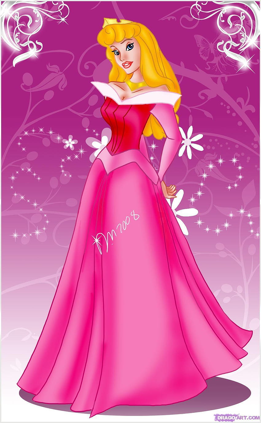 La Bella Durmiente Princesa Disney, La Bella Durmiente iPhone fondo de pantalla del teléfono