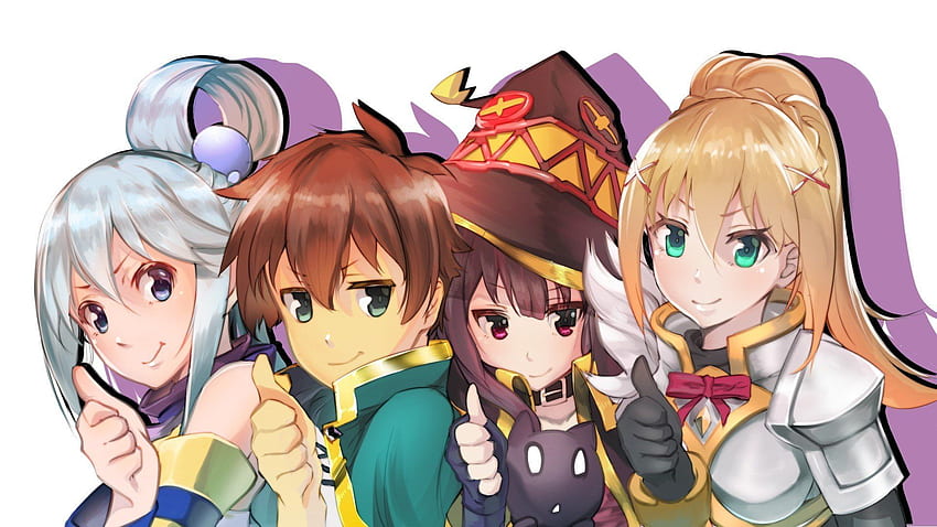 konosuba #kazuma #anime #animeedit #megumin #darkness #aqua