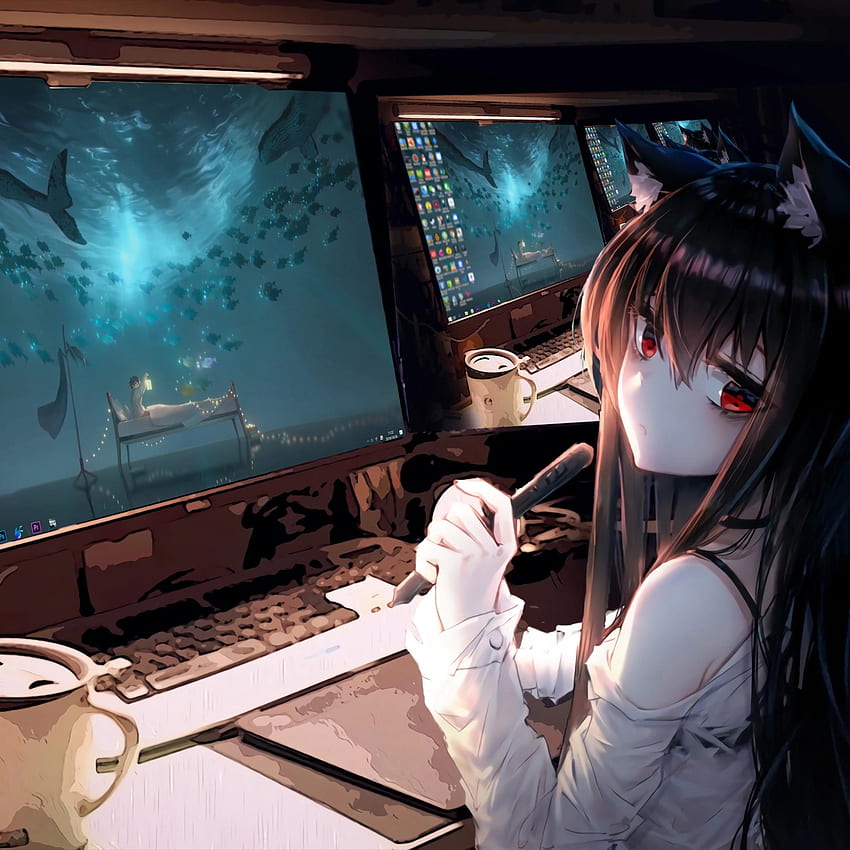 Anime Technology Wallpapers - Wallpaper Cave
