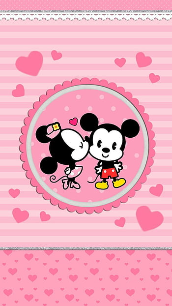 Baby Mickey and Minnie Wallpaper - Mickey and Minnie Wallpaper (6227226) -  Fanpop