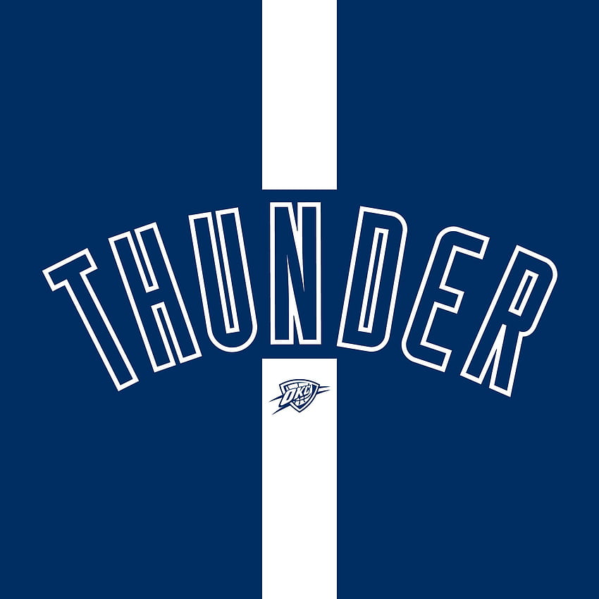 Oklahoma City Thunder Basketball Team Logo / and Mobile Background HD phone wallpaper