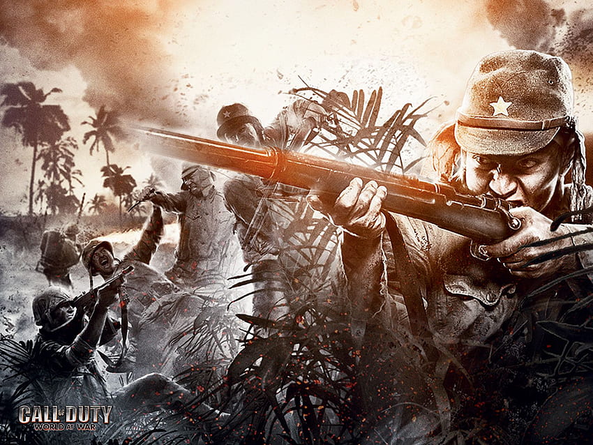 Top 10 Best Call of Duty Game Campaigns - Modern Warfare, Black Ops, Japanese WW2 HD wallpaper