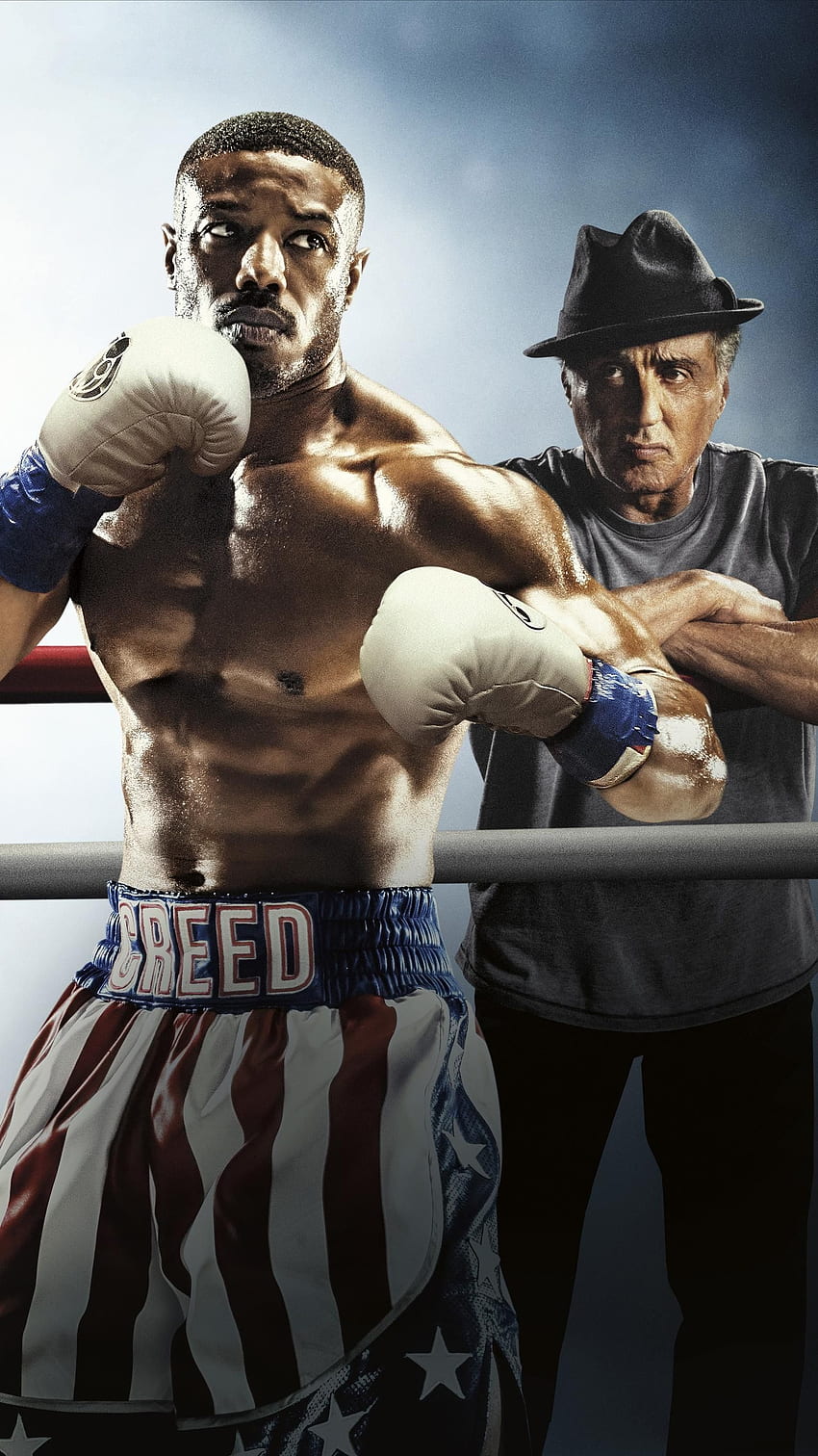 Creed II (2018) Telefon . Sinema çılgınlığı. Creed filmi, Rocky posteri, Rocky balboa, Adonis Creed HD telefon duvar kağıdı