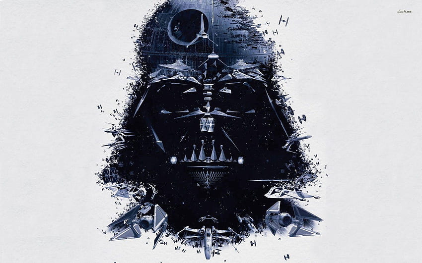 Star Wars Darth Vader, dibujos animados de Star Wars fondo de pantalla