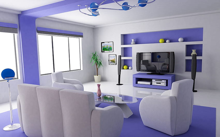 Interior, Aneka, Aneka, Desain, Gaya, Furnitur, Modern, Up To Date, Ruang Tamu Wallpaper HD