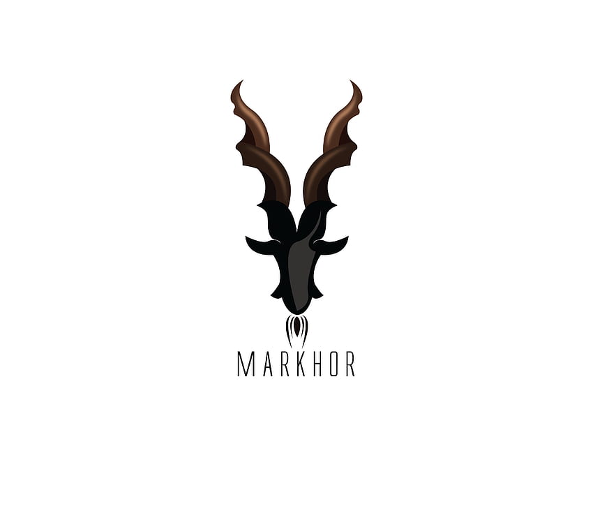 MARKHOR (ออกแบบโลโก้แบบมินิมอล) Markhor, ออกแบบโลโก้มินิมอล, ออกแบบโลโก้ วอลล์เปเปอร์ HD