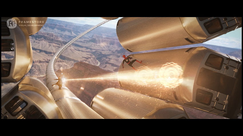 DiscussingFilm Die visuelle Entwicklung des Kampfes von Spider Man mit Doctor Strange in HD-Hintergrundbild