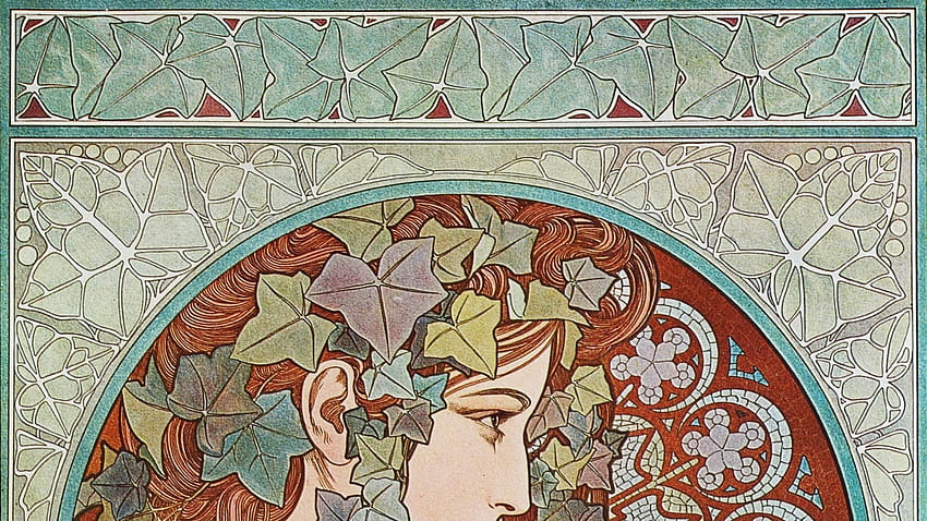 Alphonse Mucha . Alphonse mucha, Artwork HD wallpaper