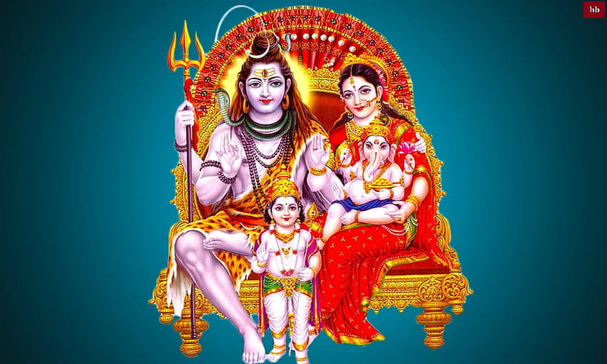 Lord Shiva Family For Mobile HD wallpaper