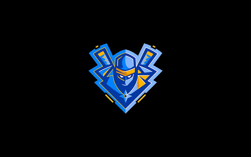 Ninja Logo Fortnite Battle Royale, Cool Ninja Logo HD wallpaper