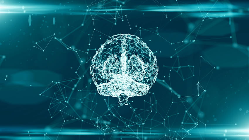 L'intelligenza artificiale accelera la scoperta di farmaci, l'intelligenza artificiale 3D Sfondo HD