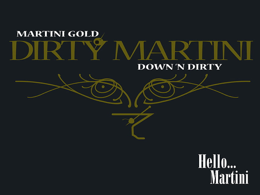 Dirty Martini, Getränke, Martini, abstrakt HD-Hintergrundbild