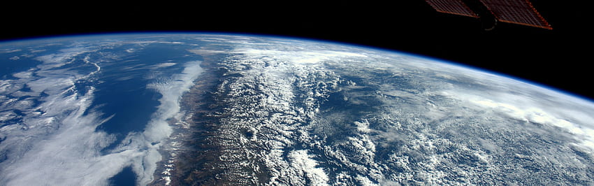 Dünya, bulutlar, uzay U , 3840X1200 Uzay HD duvar kağıdı