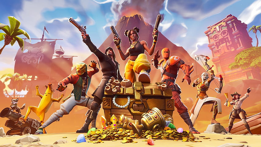 Fortnite' Large Party Features Allow 16 Player Squads In Select Modes, Fortnite Lobby HD wallpaper