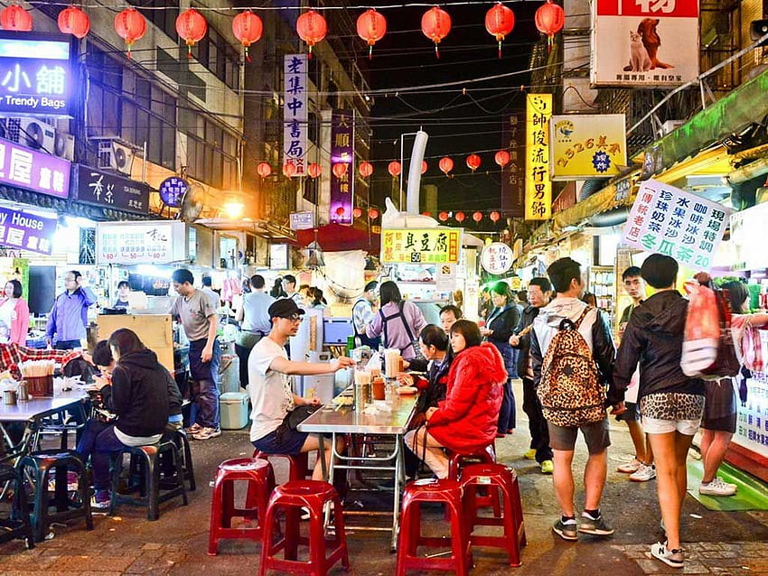 食通のための台北の夜市ガイド。 高画質の壁紙