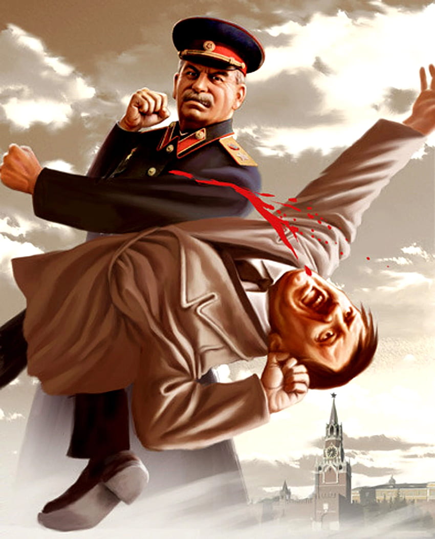 Stalin Hitler - & Background , M. K. Stalin HD phone wallpaper