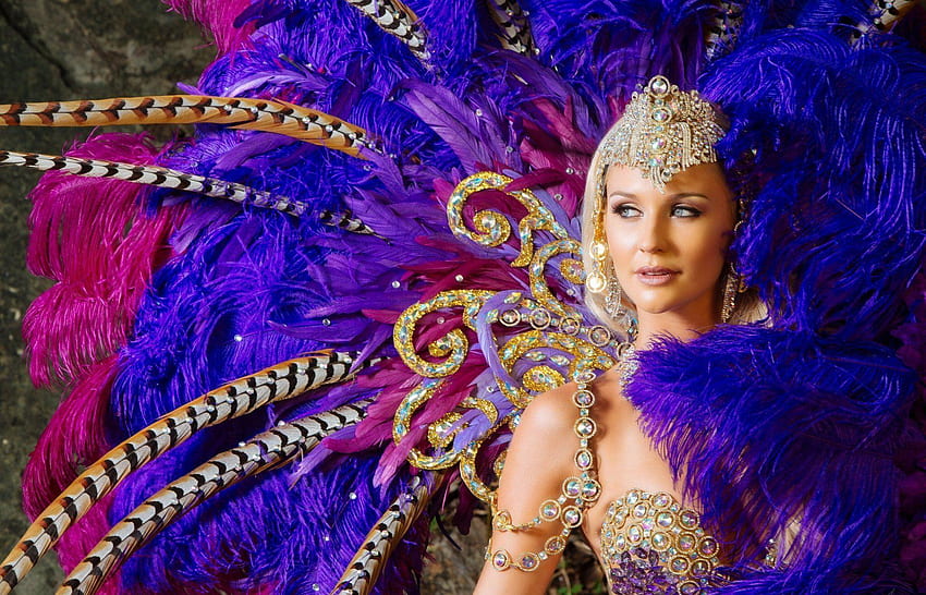 Karneval Brasilien, Karneval in Rio HD-Hintergrundbild