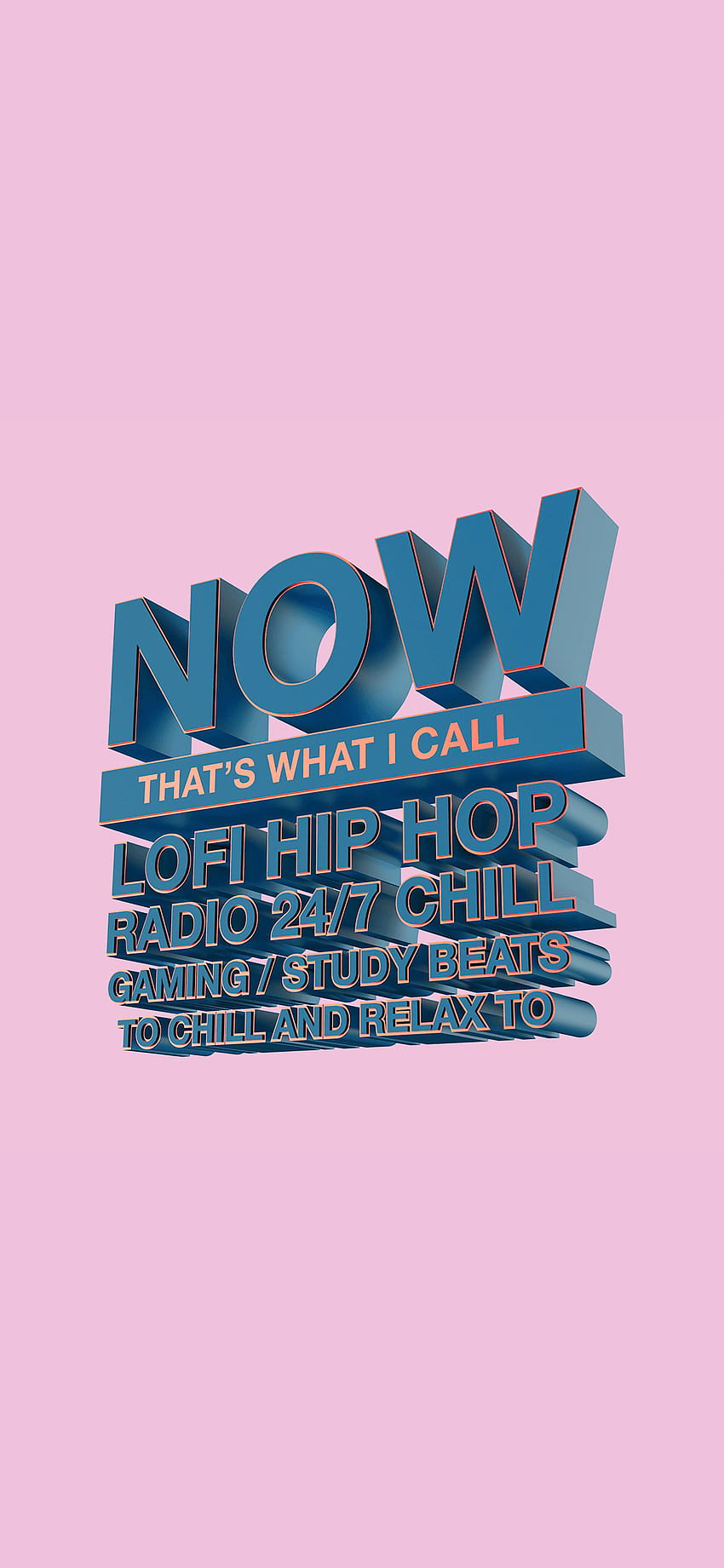 Ora è quello che chiamo Lofi Hip Hop Radio 24 7 Chill Gaming Study, Simple Lo-Fi Art Sfondo del telefono HD