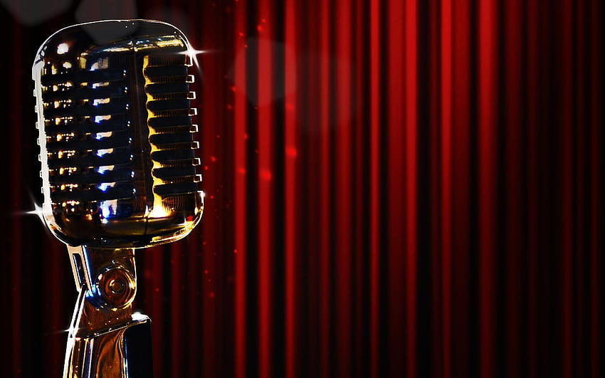 Microphone Background. Retro Microphone, 3D Micro HD wallpaper | Pxfuel