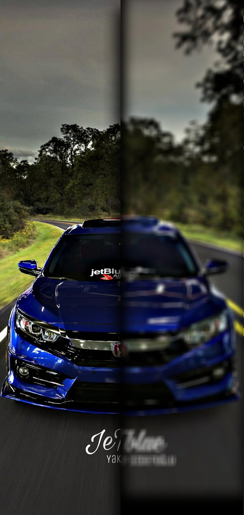 Carro efeito blur, esportivo HD phone wallpaper