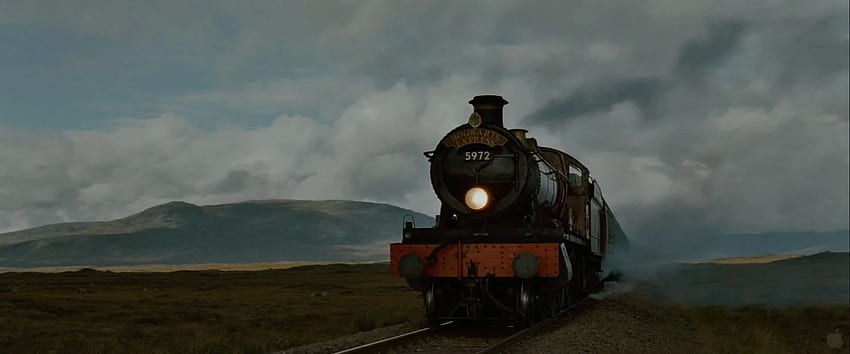 Hogwarts Express Train from Harry Potter and the Deathly Hallows HD wallpaper