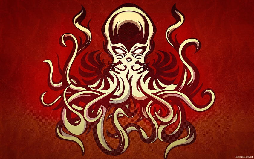 HP Lovecraft, Cthulhu, artwork :: HD wallpaper