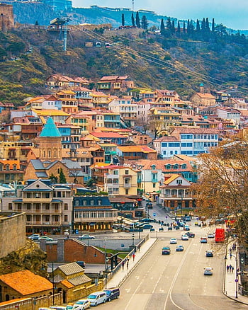 city, color, modern, oldcity, tbilisi 4k wallpaper - Coolwallpapers.me!