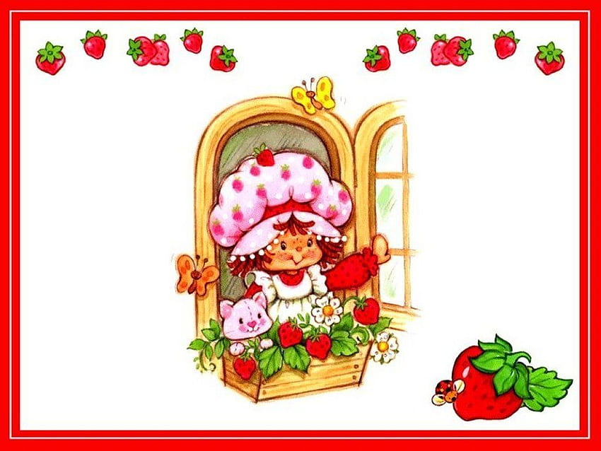Strawberry shortcake cartoon cartoon HD wallpapers | Pxfuel