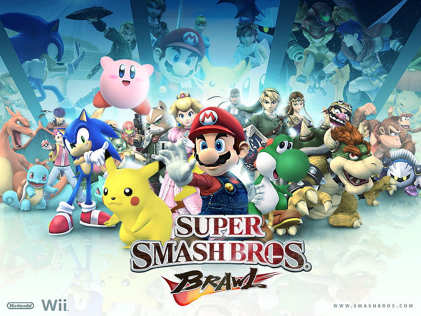 Brawlers Unite!, Super Smash Bros Brawl, Giochi di Mario, Super Smash Bros, Mario Sfondo HD